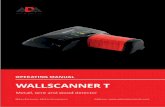 WALLSCANNER T · 3 The measuring tool is intended for the detection of metals (ferrous and non-ferrous metals, e.g., rebar), joists and ‘live’ wires/conductors in walls,