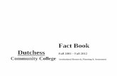 Fact Book Dutchess Fall 2003 – Fall 2012 · 2017-07-24 · Introduction This is the Dutchess Community College Fact Book for the years 2003 through 2012. The Fact Book is designed