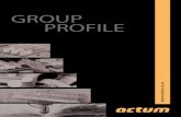 GROUP PROFILE - ACTUM...The Actum Group is a niche distributor of industrial and electronic products. We represent over 50 global partners who are leading manufacturers and suppliers