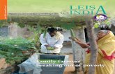 June 2014 volume 16 no. 2 LEIS INDIA - LEISA INDIA · June 2014 Volume 16 no. 2 INDI LEIS Dear Readers The productivity of smallholder agriculture depends on the services provided