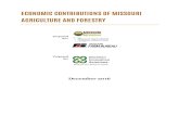 2016 Economic Contributions of Missouri Agriculture and Forestryagriculture.mo.gov/economicimpact/county-pdf/MissouriAg... · 2018-04-11 · Economic Contributions of Missouri Agriculture