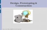 Design, Prototyping & Construction - UVic.cawebhome.cs.uvic.ca/~gtzan/seng310/lectures/design.pdf · Different kinds of prototyping are used for different purposes and at different