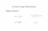 Conserving Electricity - University of Washingtoncourses.washington.edu/engr100/Section_FongRu/electricity/basic_electricity.pdf2. Transformers must have alternating current to operate,