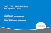 Digital Shopping - The Topline on Onlinemayorcitysports.org/.../nielsen-digital-shopping-the-topline-on-online... · Emails from retailers Store Website using Tablet Social media