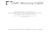 Demographic Transition in the Middle East: Implications for … · 2000-07-18 · Title: Demographic Transition in the Middle East: Implications for Growth, Emp loyment, and Housing