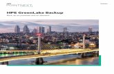 HPE GreenLake Backup brochure · On-premises backup with public cloud agility and economics HPE GreenLake Backup is an on-premises solution, deployed and delivered in the privacy