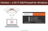 Chellam a Wi-Fi IDS/Firewall for Windows CON 23/DEF CON 23...آ  Caffe Latte Attack Toorcon 9 Microsoft