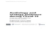 Audiology & Otology Guidance during COVID-19 Pandemic · Respiratory Hygiene/Cough [Etiquette in Healthcare Settings link here] Digital First - Remote / non -contact Services: In