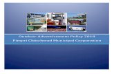 Outdoor Advertisement Policy 2018 Pimpri Chinchwad ... · The Pimpri Chinchwad Municipal Corporation is the sole authority to permit the erection, exhibition, fixation, retention