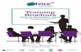 Training Brochure - Lisburn Castlereagh...training awards include a prestigious Regional Training Award and AONTAS Star Award won in 2011 and 2015, and our Advocacy Training was shortlisted