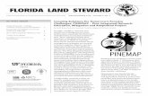 florida land steward - programs.ifas.ufl.edu · SFI certification options across North America, starting in the southeastern United States. The Founding Forest Partners – Time Inc.,