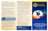 WHAT IS ROTARY? Rotary Club of Schaumburg / Hoffman Estates · 2017-01-12 · Rotary Club of Schaumburg / Hoffman Estates “The Friendly Club,” as the Rotary Club of Schaumburg
