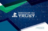 2016 ANNUAL REPORT - bbb.org · 2016 was a year of substantial accomplishment for the BBB Institute for Marketplace Trust (Institute). We developed a tangible and purposeful going-