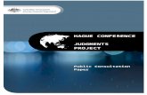 Recognition and enforcement of foreign judgments - Consultation …  · Web view2020-04-14 · Through the Hague Conference on Private International Law, the Australian Attorney-General’s