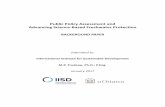 Public Policy Assessment and Advancing Science-Based ... · Public Policy Assessment and Advancing Science-Based Freshwater Protection --Final For Production-- M.P. Trudeau Page 2