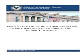 Audit of the Office of Justice Programs Grants Awarded to ... · coordinated prevention and intervention programs and to improve the juvenile justice system so that it protects public