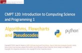 Algorithms, Flowcharts and Pseudocodes · 2. Algorithms, flow charts and pseudocode 3. Procedural programming in Python 4. Data types and control structures 5. Fundamental algorithms