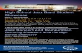 High School Jazz Band Student Showcase - ASBOA edu_progr… · Saturday, April 13, 2013 • 10-11 a.m. & 1-2 p.m. The “High School Smooth Jazz Band Student Showcase” will feature