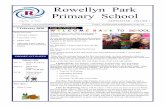 Rowellyn Park Primary School€¦ · Monday 20th April, 9:15 am—10:15 am Wednesday 6th May, 9:15 am—10:15 am Thursday 21st May, 6:00 pm—7:00 pm Tuesday 16th June 9:15 am—10:15