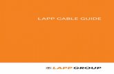 Lapp CabLe Guide · English, the updated edition of the Lapp Cable Guide is also available in German, Spanish, French, Russian and Romanian ... The Lapp Group – The System Supplier