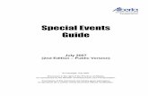Special Events Guide - QuebecSPECIAL EVENTS GUIDE JULY 2007 SPECIAL EVENTS D2-3 Signs, Banners, and Decorations Signs, banners and decorations promoting special events are normally