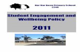 Student Engagement and Wellbeing Policy - Nar Nar Goon€¦ · The Student Engagement and Wellbeing Policy and Program forms a major part of Nar Nar Goon Primary School’s vision