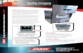 Muffle Furnace - Labec · Muffle Furnace Safety Door( +1200°C) LABEC Muffle Furnaces are manufactured in Australia with high quality stainless steel for easy maintenance and excellent