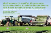 Arizona Leafy Greens: Economic Contributions of the Industry … · 2017-08-30 · Arizona Leafy Greens: Economic Contributions of the Industry Cluster 3 Contents Acknowledgments