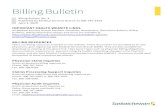 Billing Bulletin No. 4 Published by Medical Services …...Billing Bulletin No. 4 Published by Medical Services Branch at 306-787-3454 April 1, 2020 All Medical Services Branch Payment