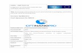 H2020 NMP PILOT 02 - OptiNanoProoptinanopro.eu/optinanopro01/files/2019/05/D9.9... · H2020 – NMP PILOT 02 Integration of novel nano materials into existing production lines ...