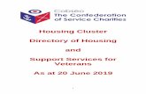 Housing Cluster Directory of Housing and Support Services ... · Organisation website Organisation telephone number 01722 322 882/ 0117 947 0673 Cobseo member? Yes Type of scheme