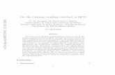On the running coupling constant in QCD - arXiv · 2008-02-02 · On the running coupling constant in QCD G. M. Prosperi, M. Raciti and C. Simolo Dipartimento di Fisica dell’Universit`a