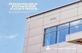 POWDURA POWDER COATINGS...Powdura® 3000, 4000, and 5000 are designed to meet their respective American Architectural Manufacturers Association (AAMA) specifications for Organic Coatings