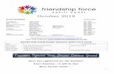 October 2018 - Home | Friendship Force Kapitikapiti.friendshipforce.co.nz/userfiles/newsletter/kc1810.pdf · 2018-10-11 · October 2018 BOARD MEMBERS Phone No. President Allan Taylor
