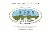 DELINQUENT TAXES 2018 - Johnson, VTtownofjohnson.com/wp-content/uploads/2014/02/2018-Village-Annua… · Resume ‐ April 3, 2018 12 Resume ‐ May 15, 2018 13 ... Johnson’s past