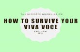 surviving viva voceWHAT IS A VIVA VOCE ? • An oral examination of an expert. A defense, thus an academic conversation among peers.• A platform that allows the examiners to see