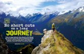 No short cuts on a long - Soul Trekkers€¦ · No short cuts on a long Prior to huge treks by foot, there's a few things you can do to clear the path of stumbling blocks. Te Araroa