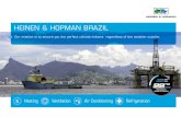 Company Profile Heinen & Hopman Brazil · 2018-02-12 · Heinen & Hopman brazil Based in Niteroi, Heinen & Hopman Brazil was founded in 2011. The company is mainly focused on supplying