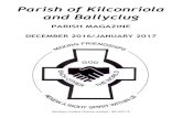 Parish of Kilconriola and Ballyclug · DECEMBER 2016/JANUARY 2017 Northern Ireland Charity number: NIC103115. 2 Diocese of Connor - Parish of Kilconriola and Ballyclug WHO’S WHO