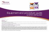 Equipment and procedure guide - botoxmedical.com and Procedure Guide.pdfEquipment and procedure guide Control that’s in another class. Indications Bladder Dysfunction: Overactive