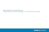 Dell EMC PowerStore · 2020-05-05 · • Dell EqualLogic Peer Storage (PS) Series • Dell Compellent Storage Center (SC) Series • Dell EMC Unity Series • Dell EMC VNX2 Series