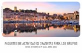 DESDE OCTUBRE 2015 HASTA ABRIL 2016 - Cannes Destination€¦ · Cannes Possibilidade de Shuttle de 10 personas en una base de ½ día. Precios: 15 euros por persona (10% de descuento