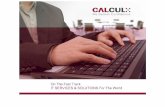 calculx.comcalculx.com/brochure.pdfexceptional technical expertise, excellent project management experience and extensive knowledge on industry verticals. We have the expertise and