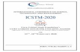 INTERNATIONAL CONFERENCE ON SCIENCE, TECHNOLOGY …proceeding.conferenceworld.in/ICSTM2020/Preface.pdf · “International Conference on Science, Technology and Management (ICSTM-2020)”was