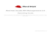 Red Hat 3scale API Management 2.6 Operating 3scale...Red Hat 3scale API Management 2.6 Operating 3scale How to automate the deployment of your API Gateway using Chef, production tips,