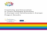Creativity and Innovation in Town-Twinning …...4 The European project “CITIES” aimed at promoting innovation and creativity in the framework of town twinning as a way to revitalize