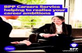 BPP Careers Service helping to realise your career ambitions · The BPP Employability Award* recognises the achievements of students who have invested in their personal and professional