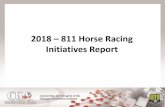 2018 811 Horse Racing Initiatives Reportcall811.commongroundalliance.com/sites/default/files/annoucement… · •Events occurred during peak excavation season, covering the late