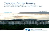 Too big for its boots - Clingendael Institute | Clingendael · Too big for its boots | CRU Report, July 2018 come as a surprise given the work-in-progress that the Turkish state-building