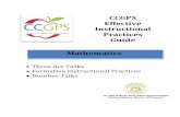 CCGPS Effective Instructional Practices Mathematics€¦ · uninteresting, and let's face it, perplexing in all the wrong ways, we're not doing what's best for kids; we're training